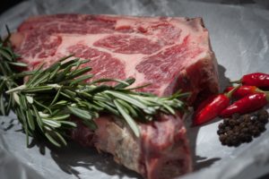 beef, cutlet, food, meat, raw, steak